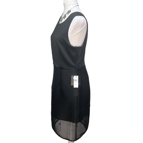 I.N. San Francisco Net Skirt Dress Black - Picture 3 of 7